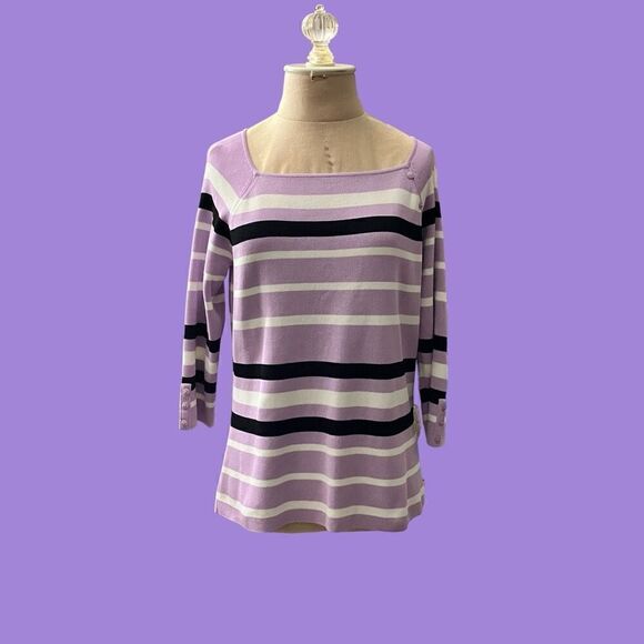 Petite Sophisticate Lightweight Knit Sweater / SZ: M / EUC - Picture 1 of 6